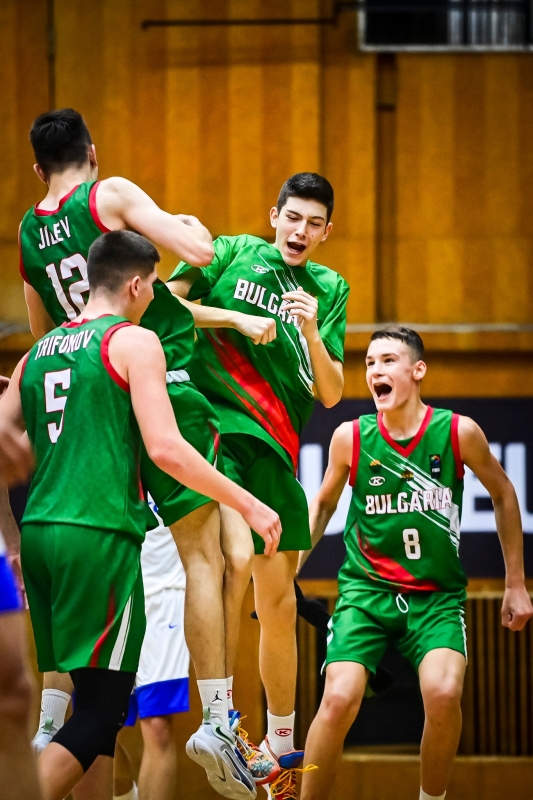 Европейско първенство за момчета U16, Дивизия B: Чехия - България, 15.08.2022 / сн. ФИБА/БФБ