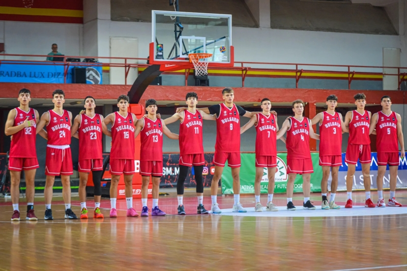 Евробаскет 2024 за юноши U18, Дивизия B: Румъния - България, 27.07.2024 / сн. ФИБА
