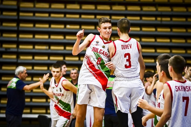 Европейско първенство за момчета U16, Дивизия B, полуфинал: България - Финландия, 19.08.2022 / сн. ФИБА