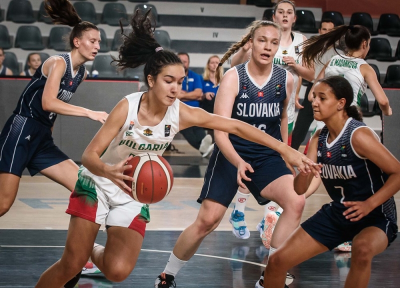 Европейско първенство за момичета U16, Дивизия B: България - Словакия, 27.08.2022 / сн. ФИБА