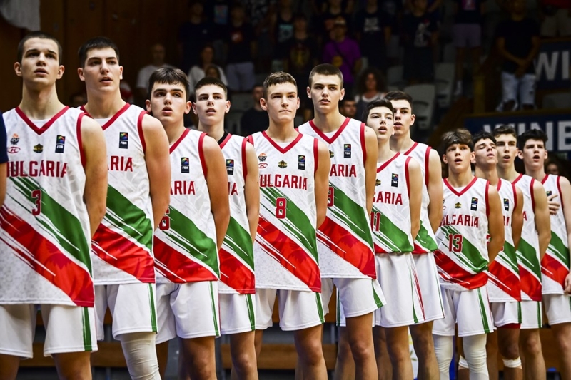 Европейско първенство за момчета U16, Дивизия B, четвъртфинал: България - Австрия, 18.08.2022 / сн. ФИБА