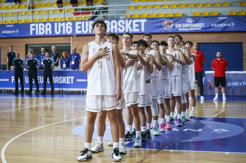 Евробаскет 2024 за момчета U16, Дивизия А: България - Литва, 09.08.2024 / сн. ФИБА