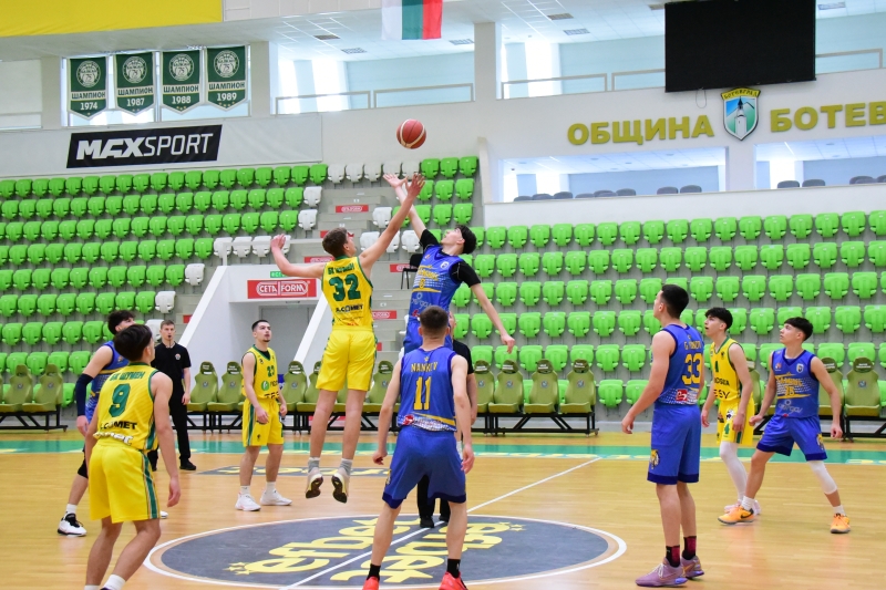 Финали за юноши U17, пето място: Тунджа Ямбол - Шумен, 12.05.2024 / сн. balkan-basket.com