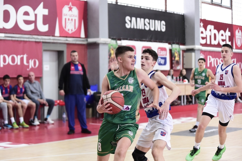 Финали за момчета U15, трето място: БУБА Баскетбол - Балкан, 28.05.2023 / сн. БФБ