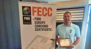 Стойо Чолаков завърши успешно престижната програма на ФИБА FECC